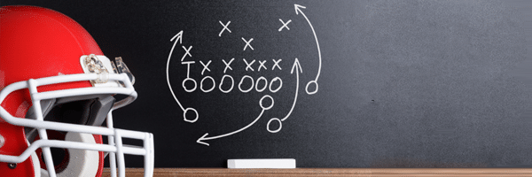 learn from your competition, play on chalkboard football
