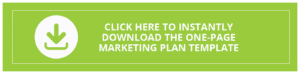 One-Page Marketing Plan Template