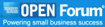 Open Forum's logo